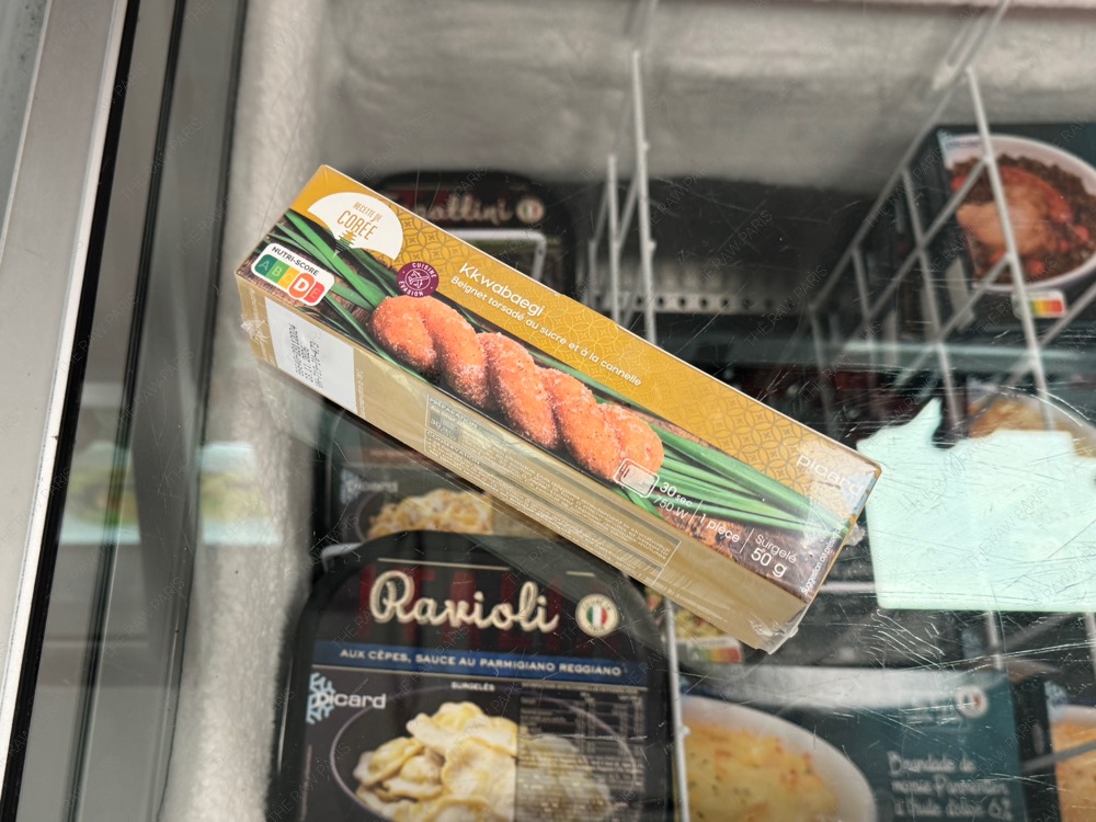 K-Food의 위상. Picard 에서 판매되는 꽈배기.