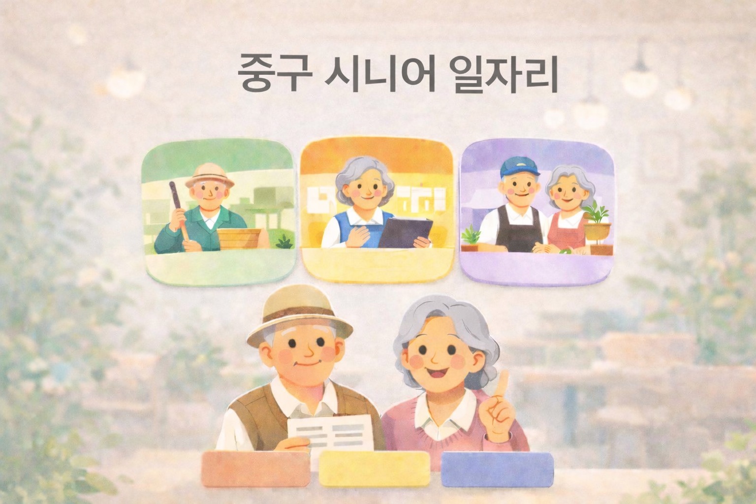 중구 시니어 일자리