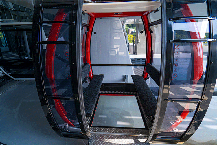 삼악산 케이블카 크리스탈 캐빈