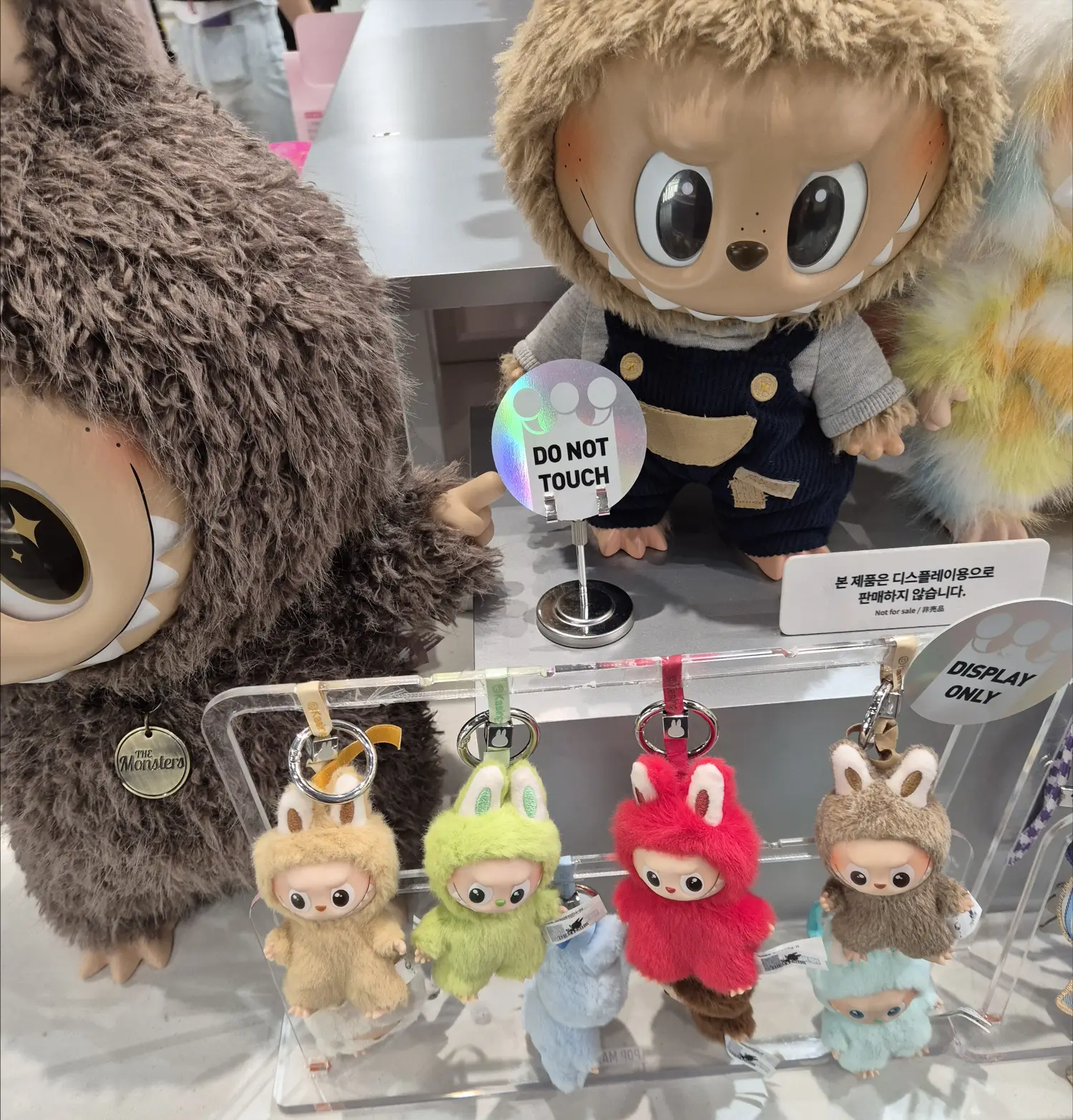 라부부 키링과 인형