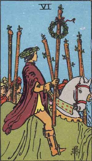 6 of Wands