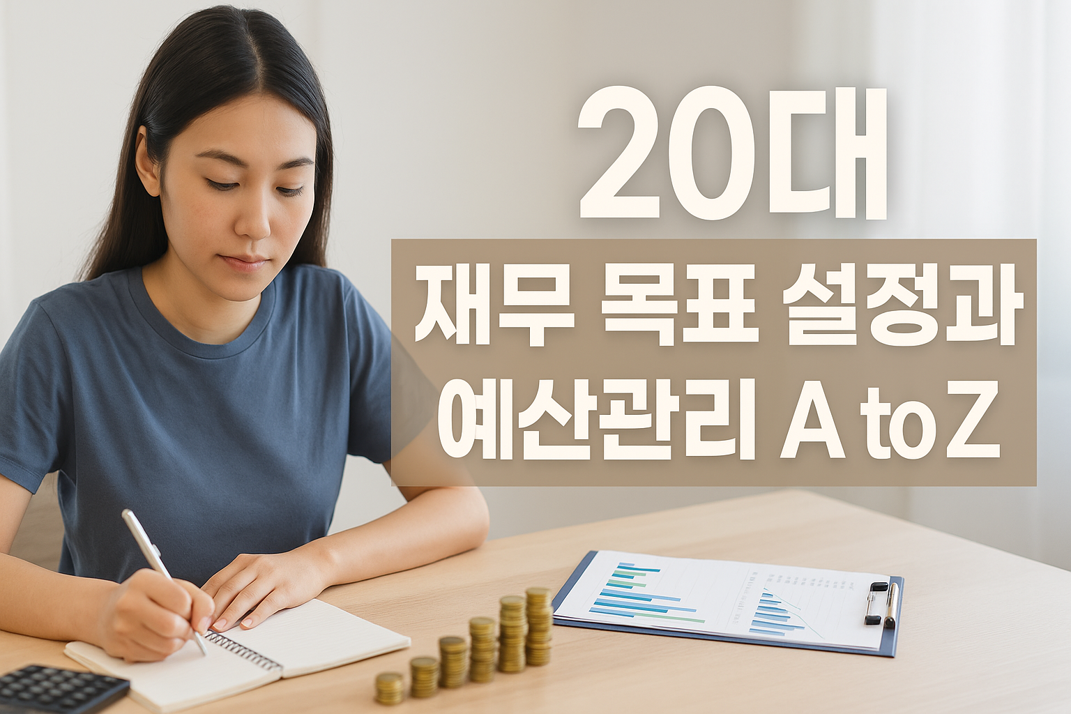 20대, 재무 목표 설정과 예산관리 A to Z