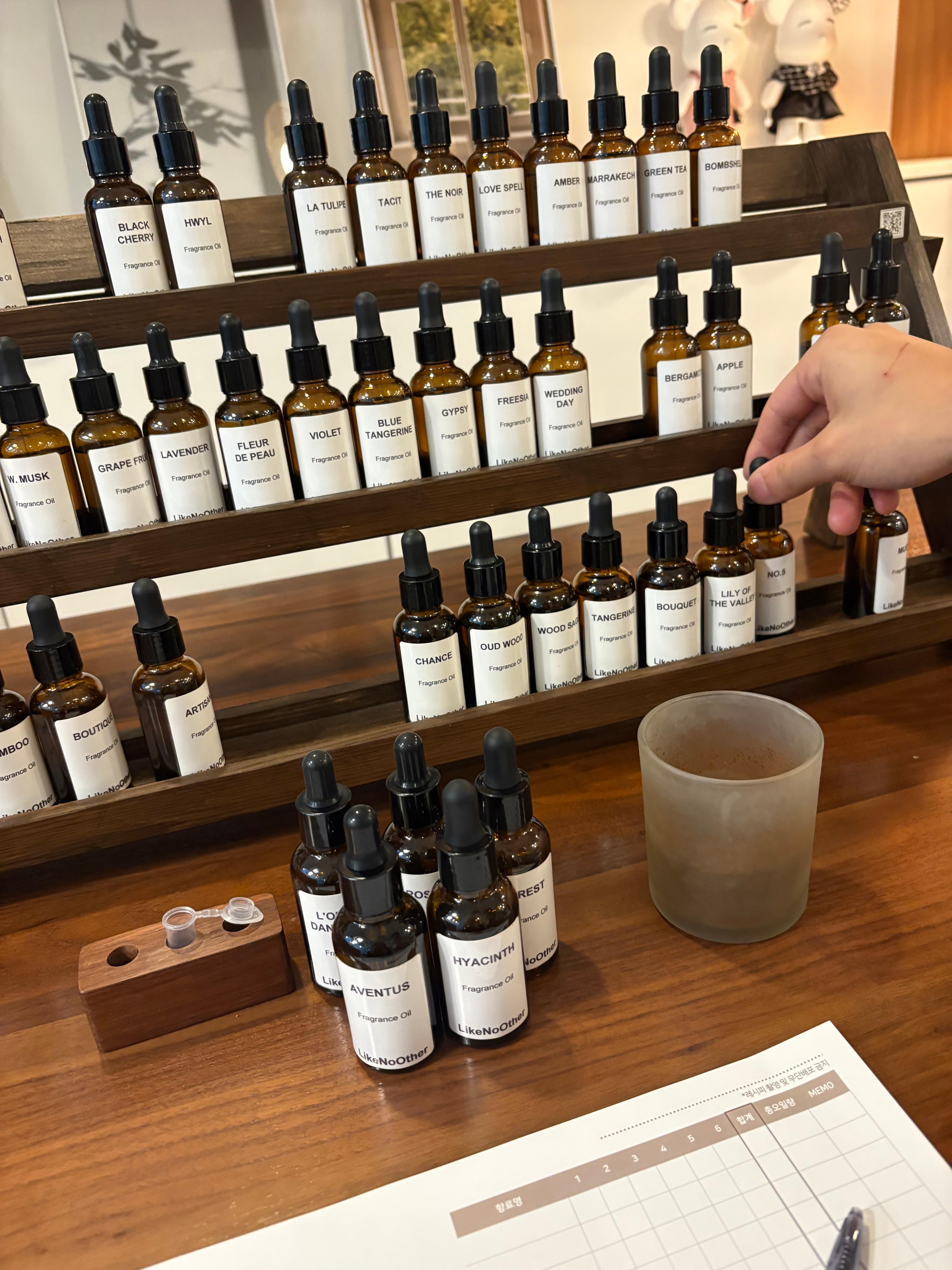 나만의 향기 만들기, 맞춤형 향수 공방 데이트 코스 완벽 가이드