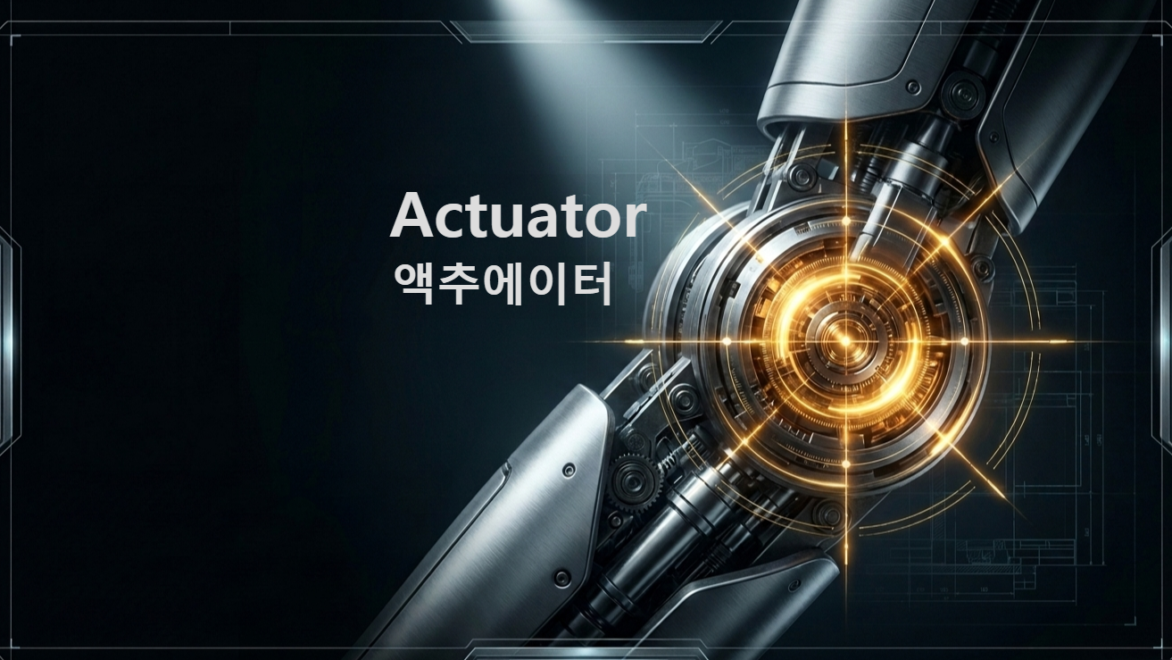 Actuator 시각화 이미지(AI활용 생성 이미지)