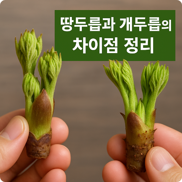 땅두릅이란? — 고급 산나물의 대표주자
