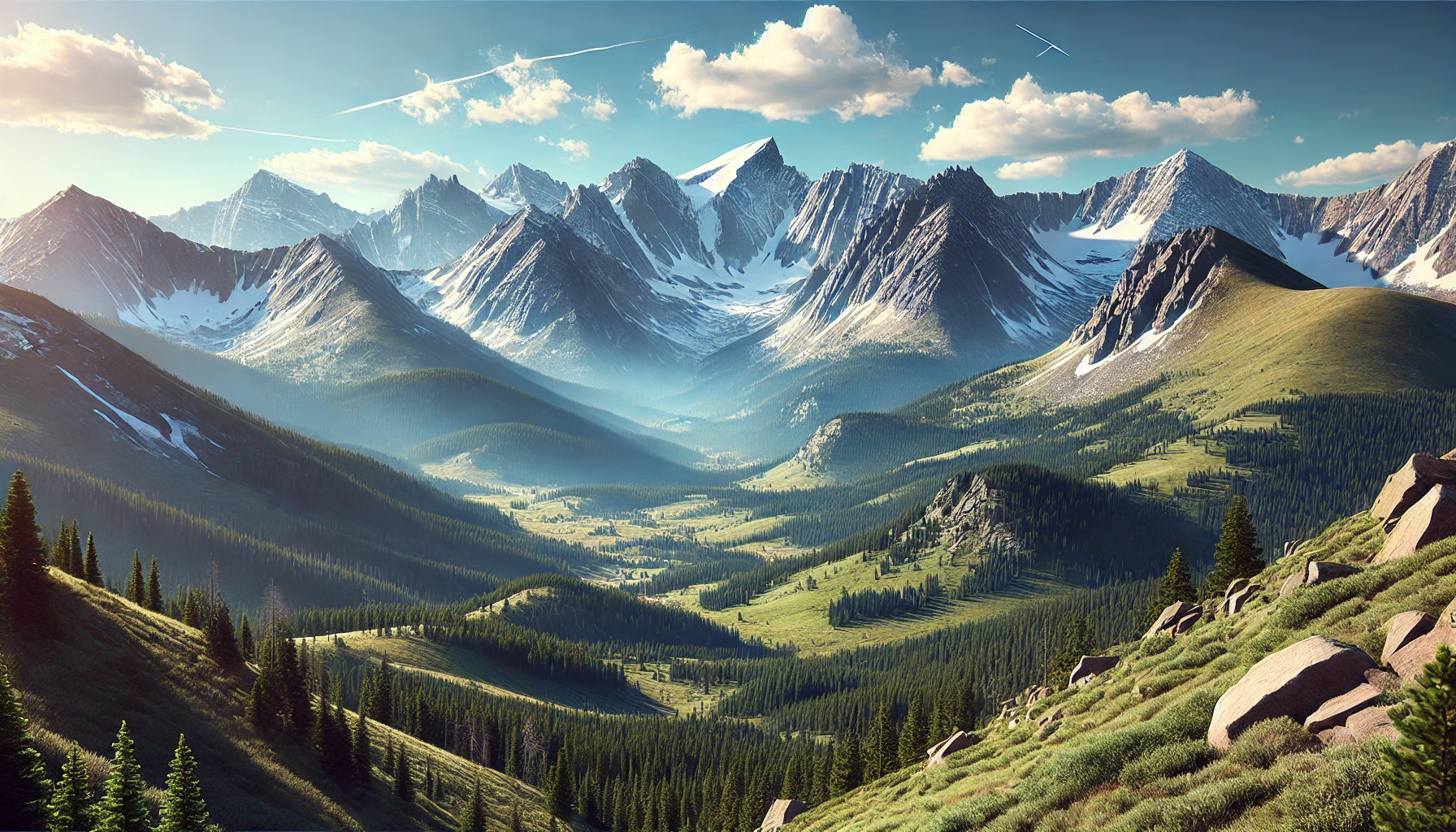 콜로라도의 로키 마운틴 국립공원