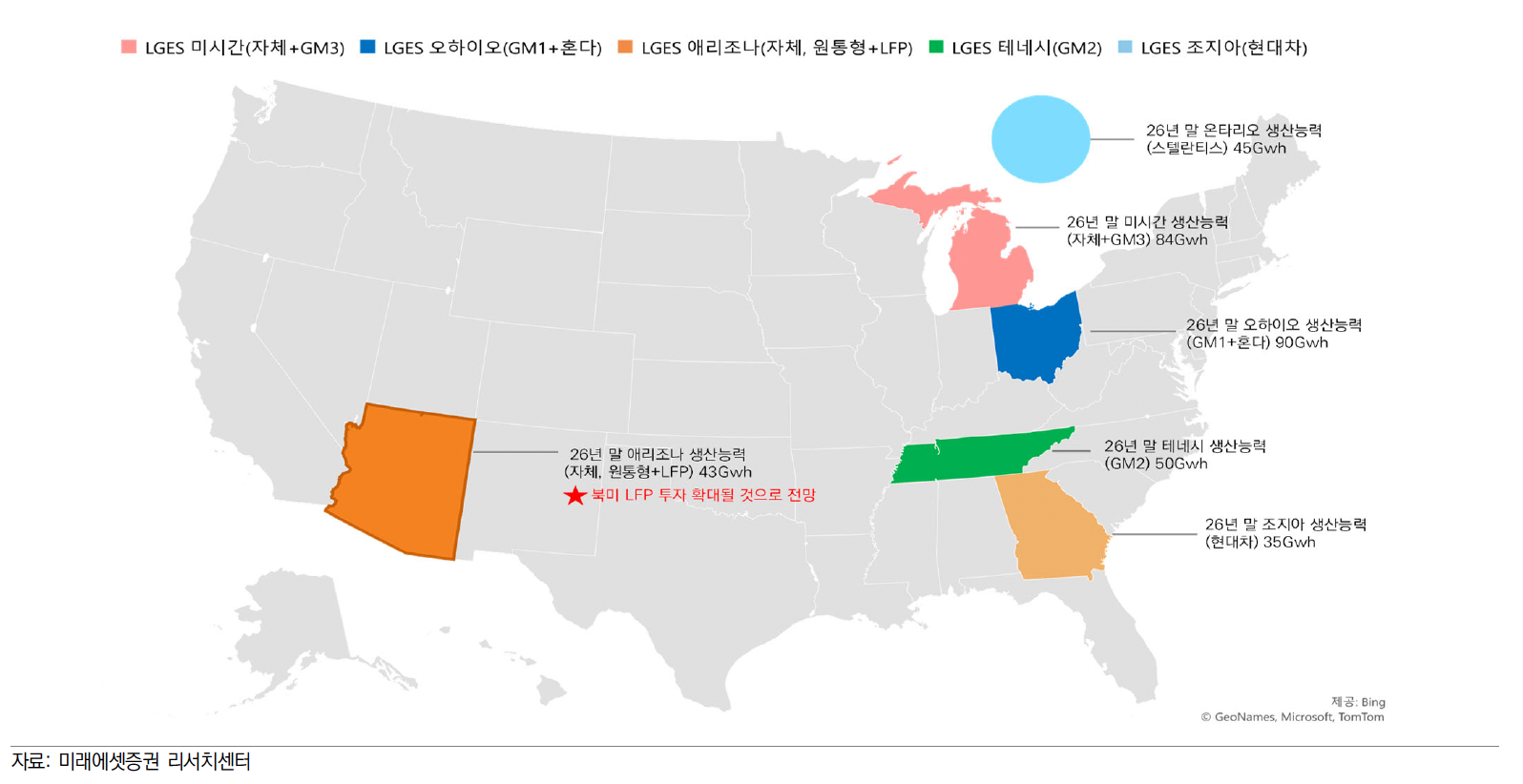 LG엔솔 북미 지역