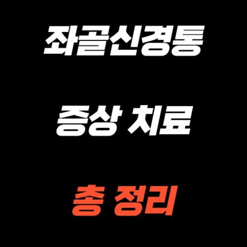 좌골신경통 증상