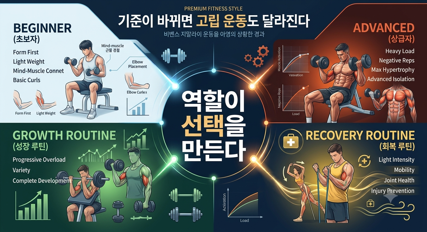 기준이 바뀌면 고립 운동도 달라진다