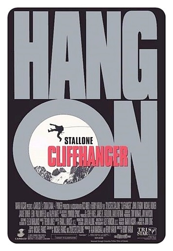 클리프행어 영화 포스터
