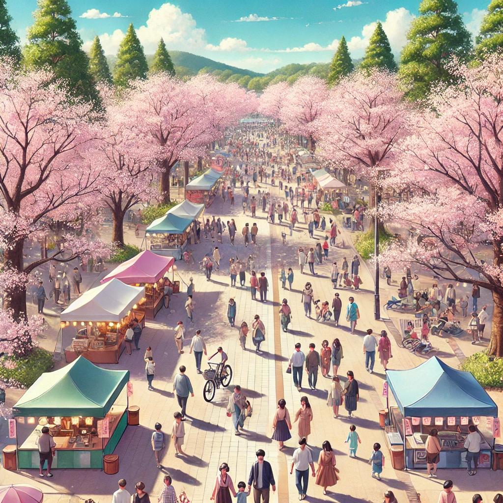 벚꽃 축제 근황