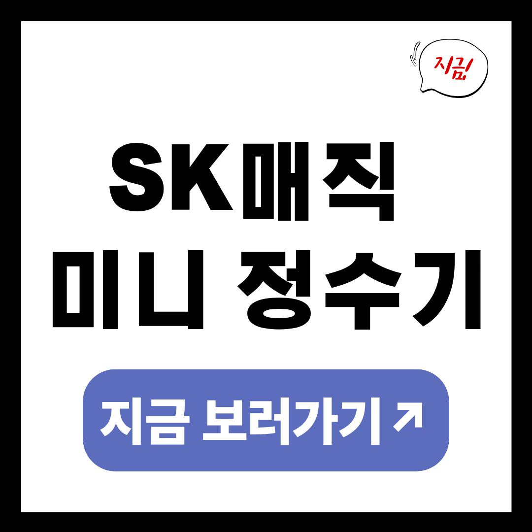 SK 매직 미니 정수기