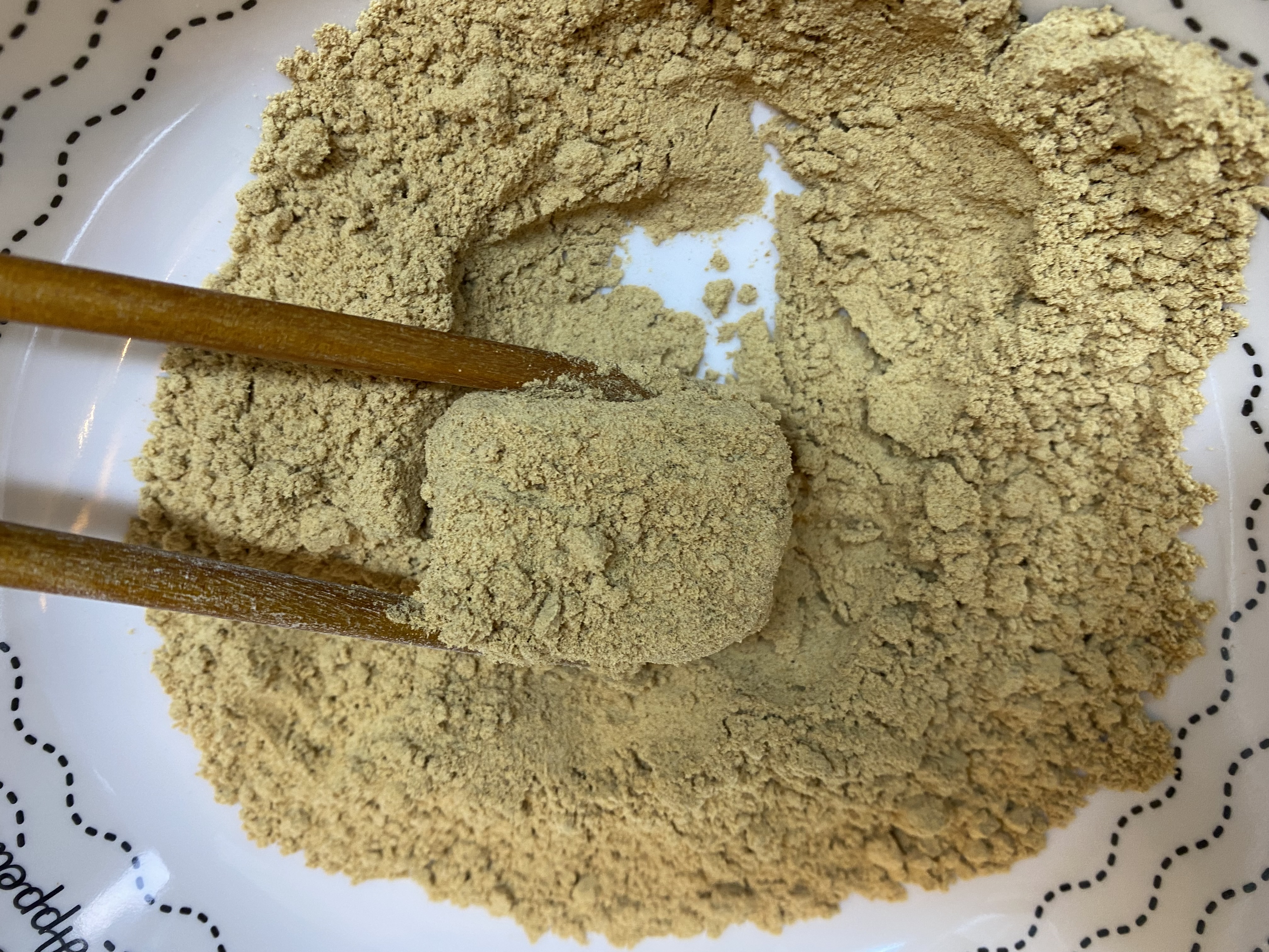 콩고물 묻히기1