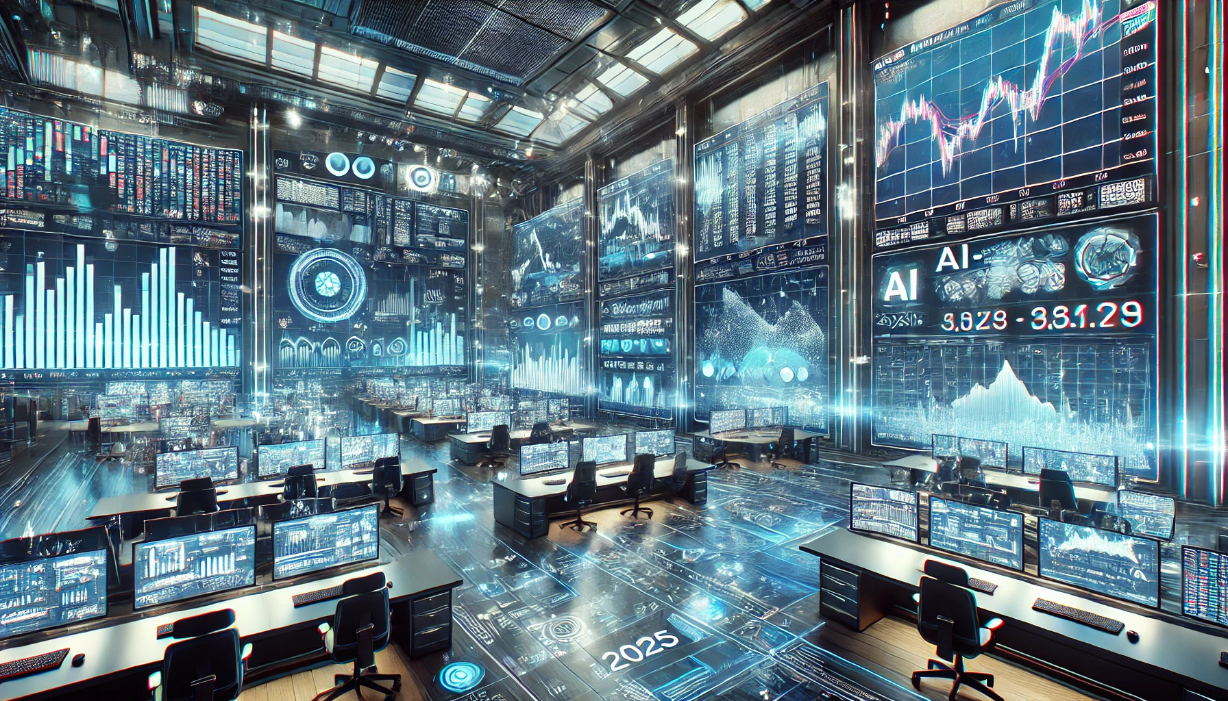 주식시장을 그려본 이미지