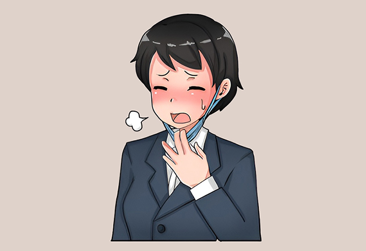 호흡이-힘든-여성