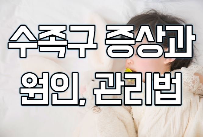수족구 증상과 원인, 관리법