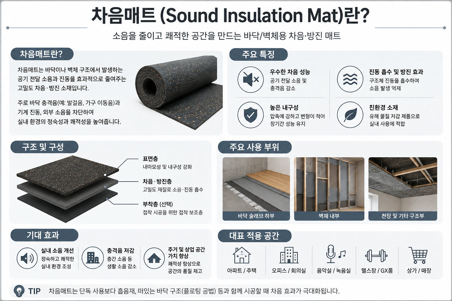 차음매트(Sound Insulation Mat)란