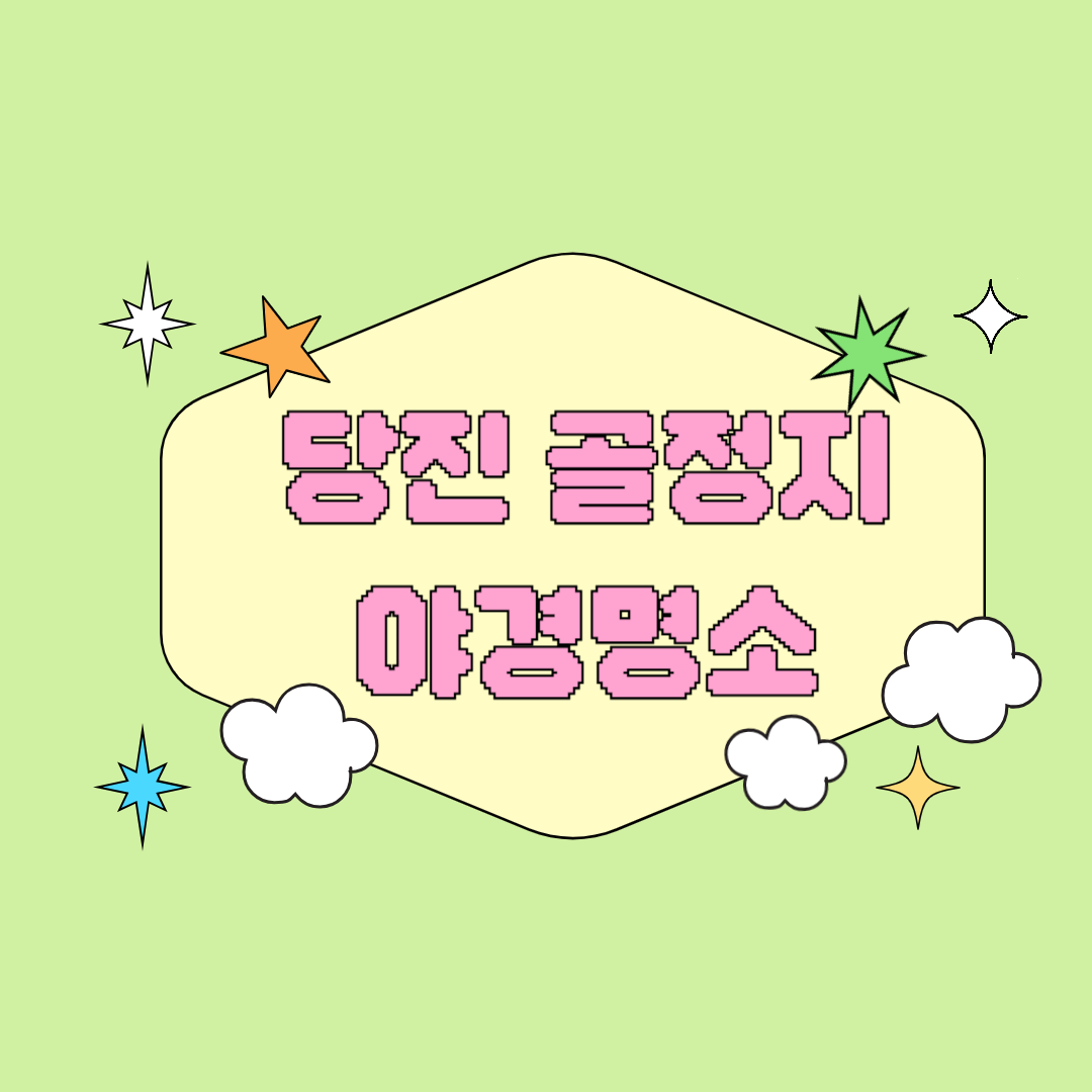 당진 골정지 야경 명소 가이드 감성 사진 데이트 코스