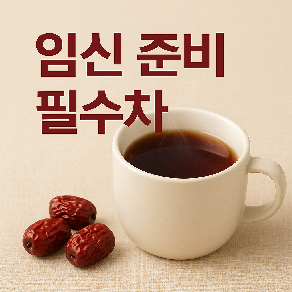 임신 준비에 좋은 대추차