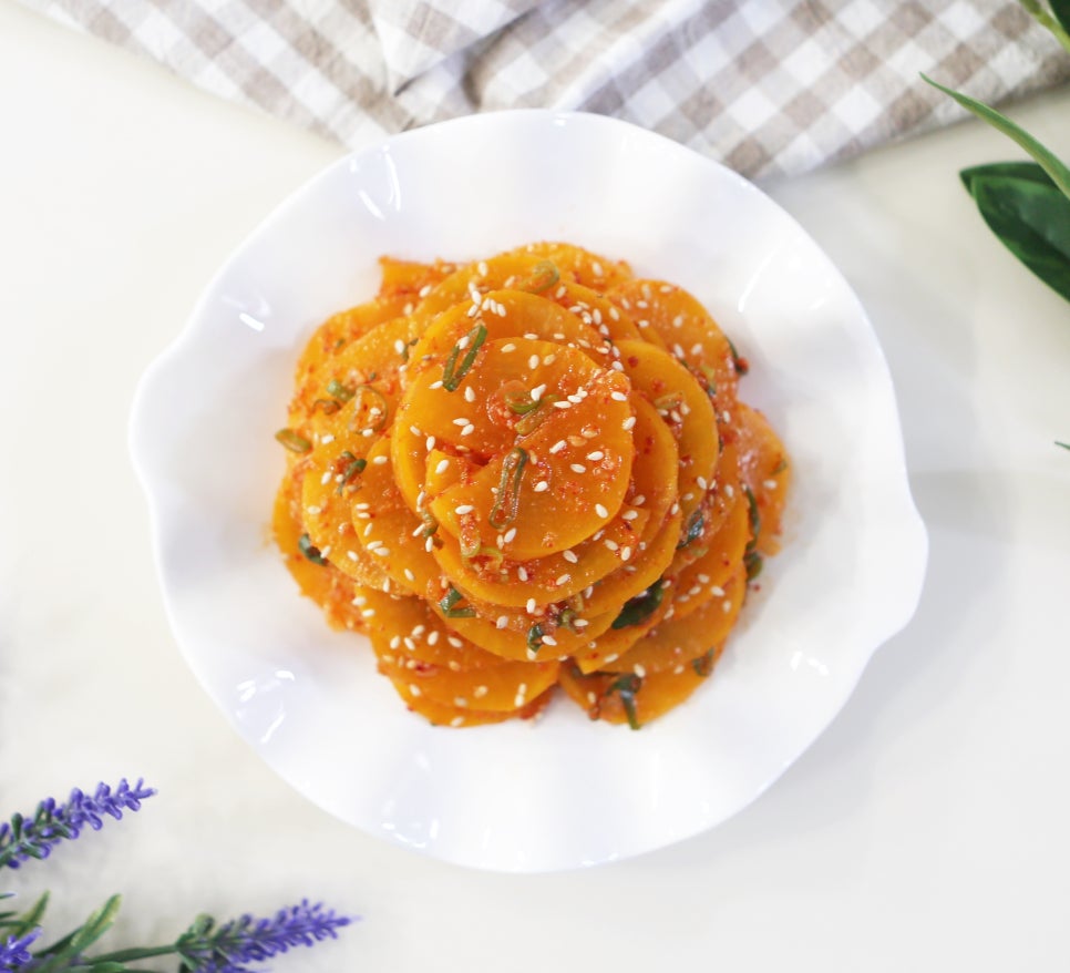 단무지무침