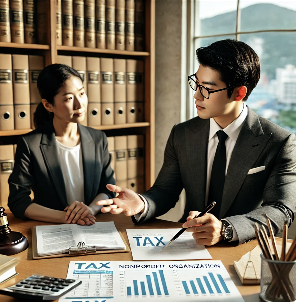 비영리법인 세금 절세 전략 상담 중