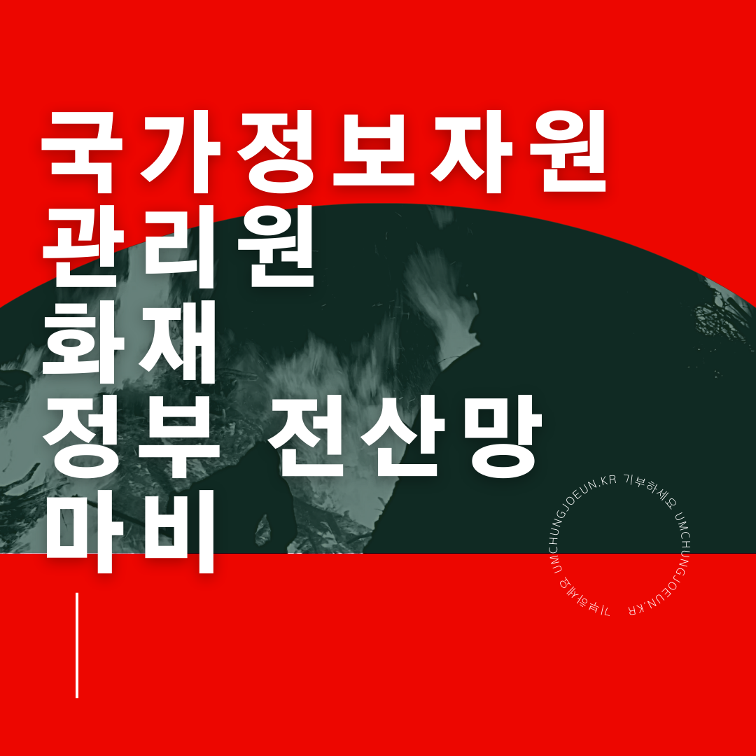국가정보자원관리원 화재