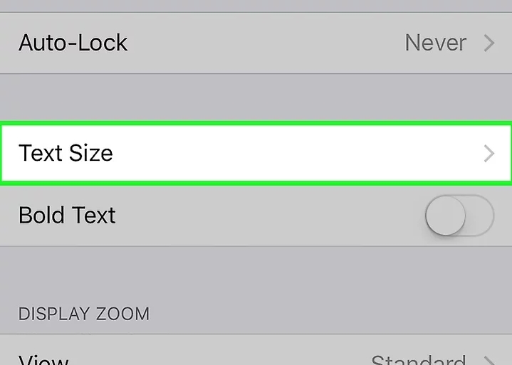 테스트 크기 누르기