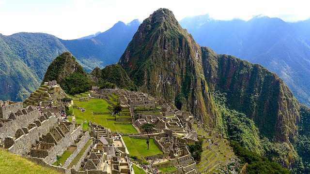 페루의 마추피추 사진