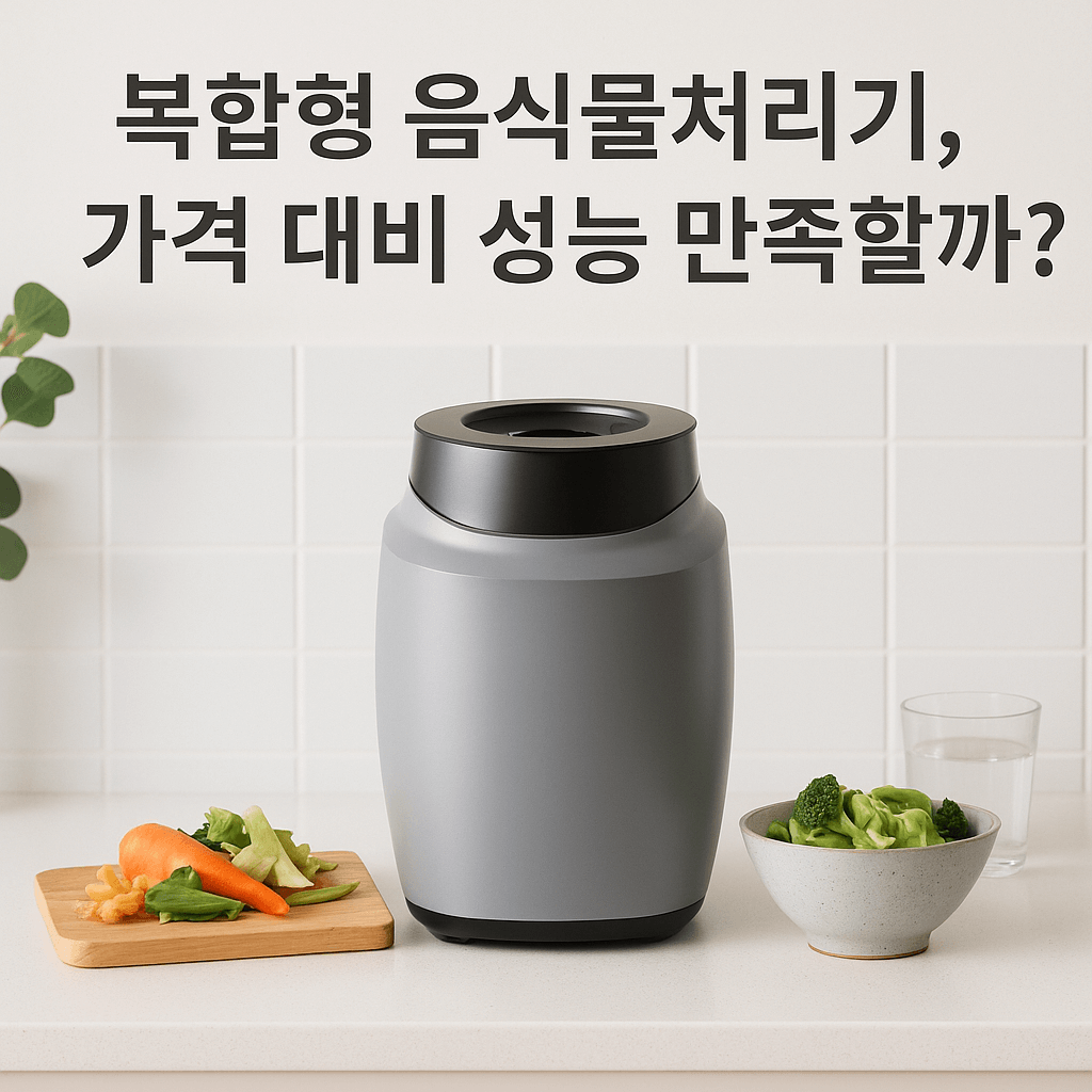 복합형 음식물처리기 진짜 살말할까?