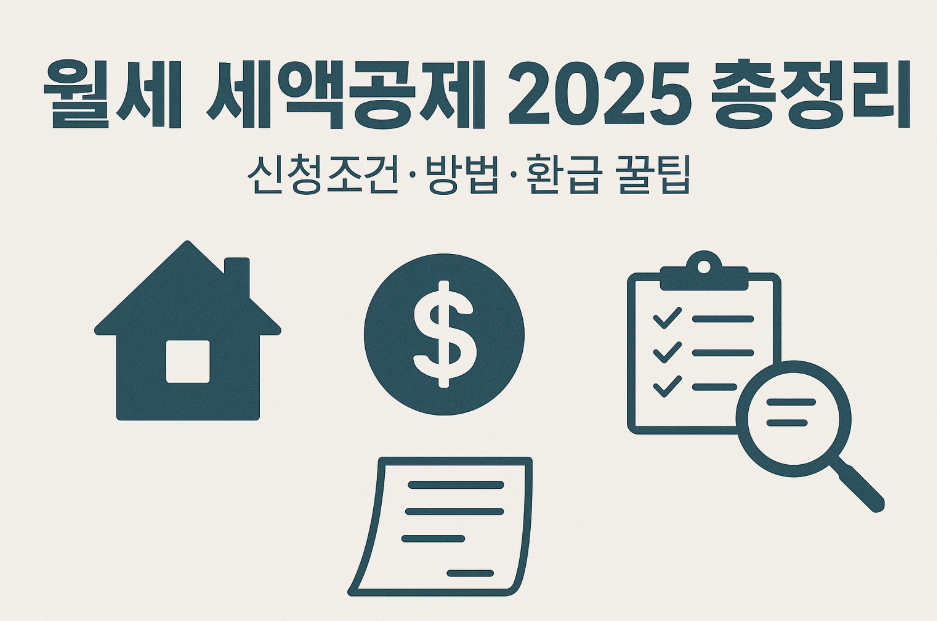 월세 세액공제 2025 총정리