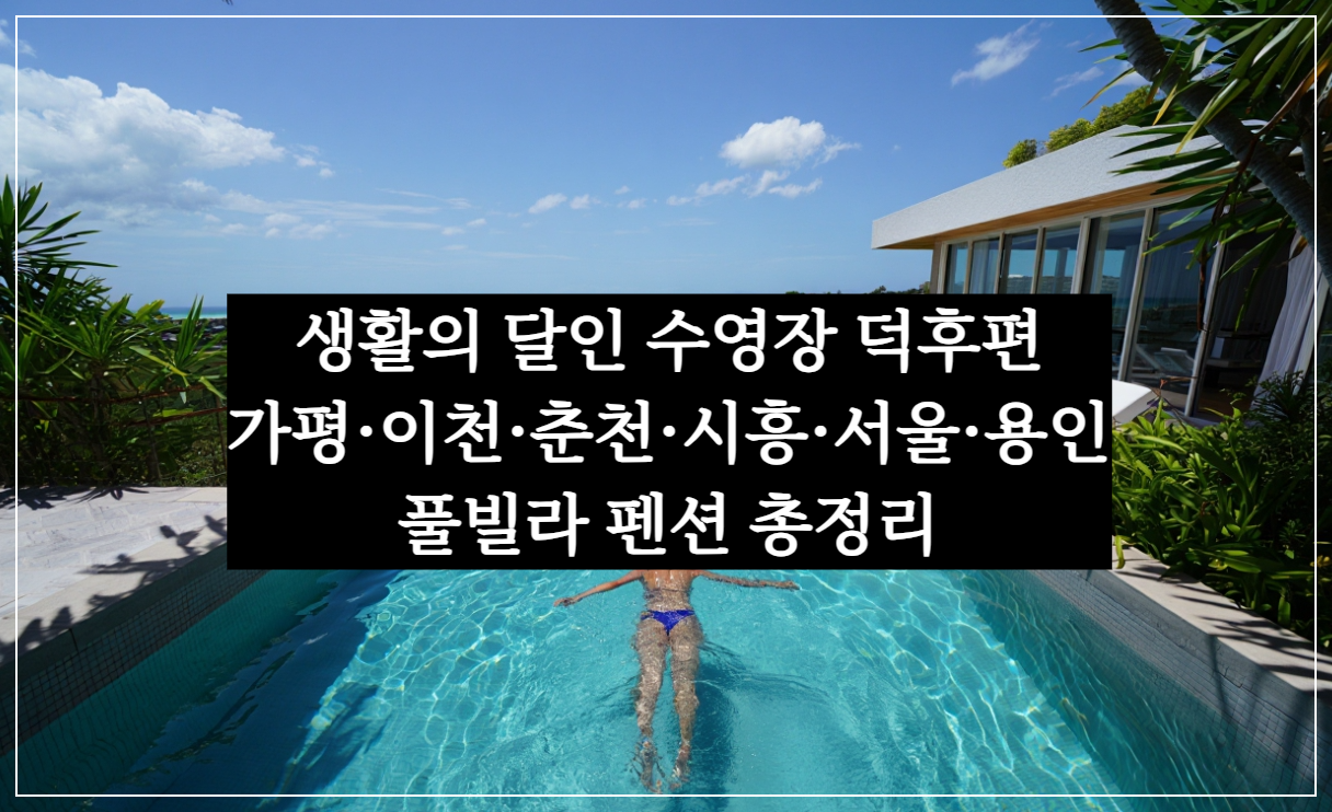 가평·이천·춘천·시흥·서울·용인 풀빌라 펜션 총정리 (18)