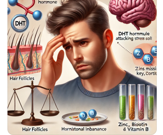 탈모는 건강 상태를 보여주는 신호
