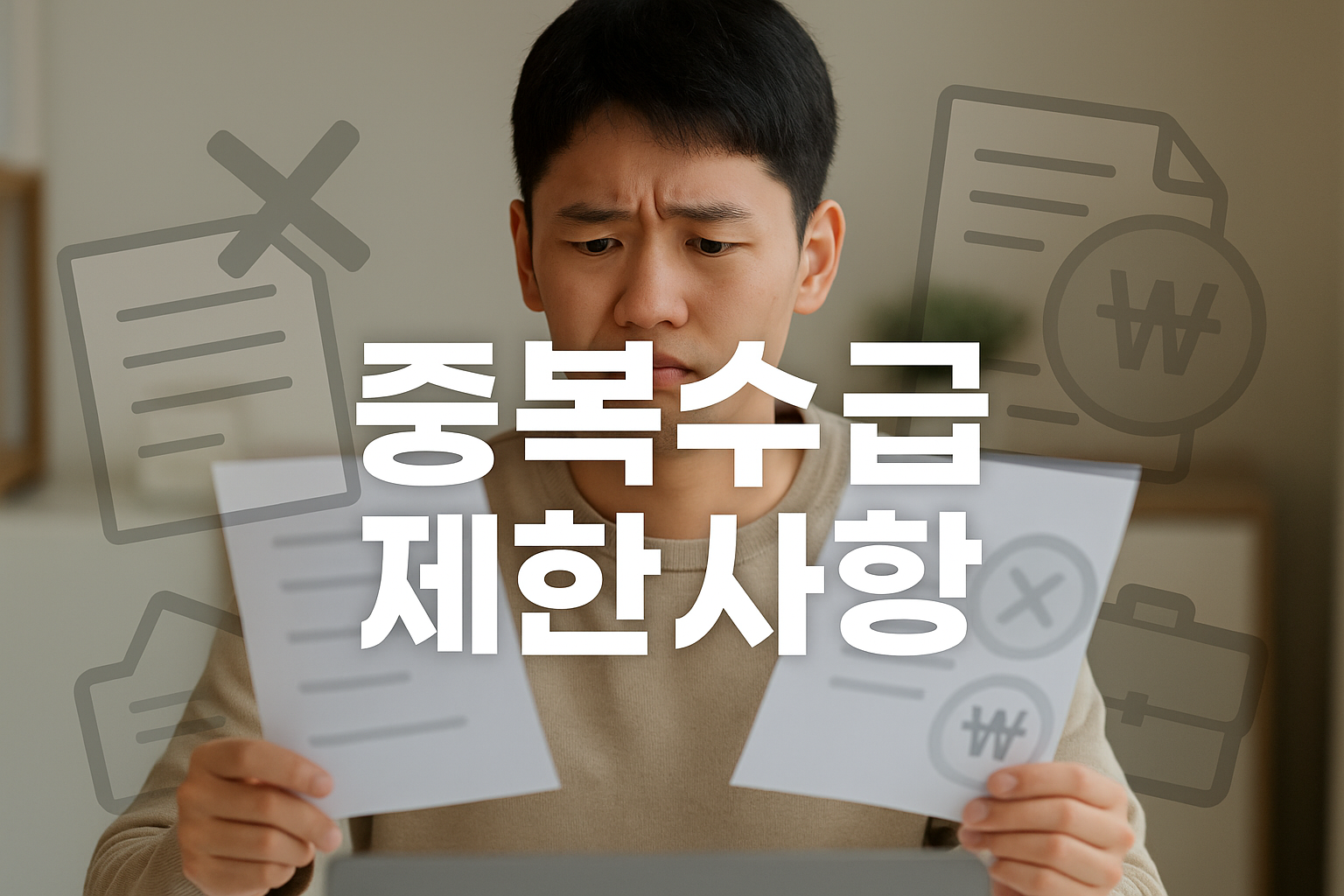 2025 부산 청년월세지원 중복수급 제한사항