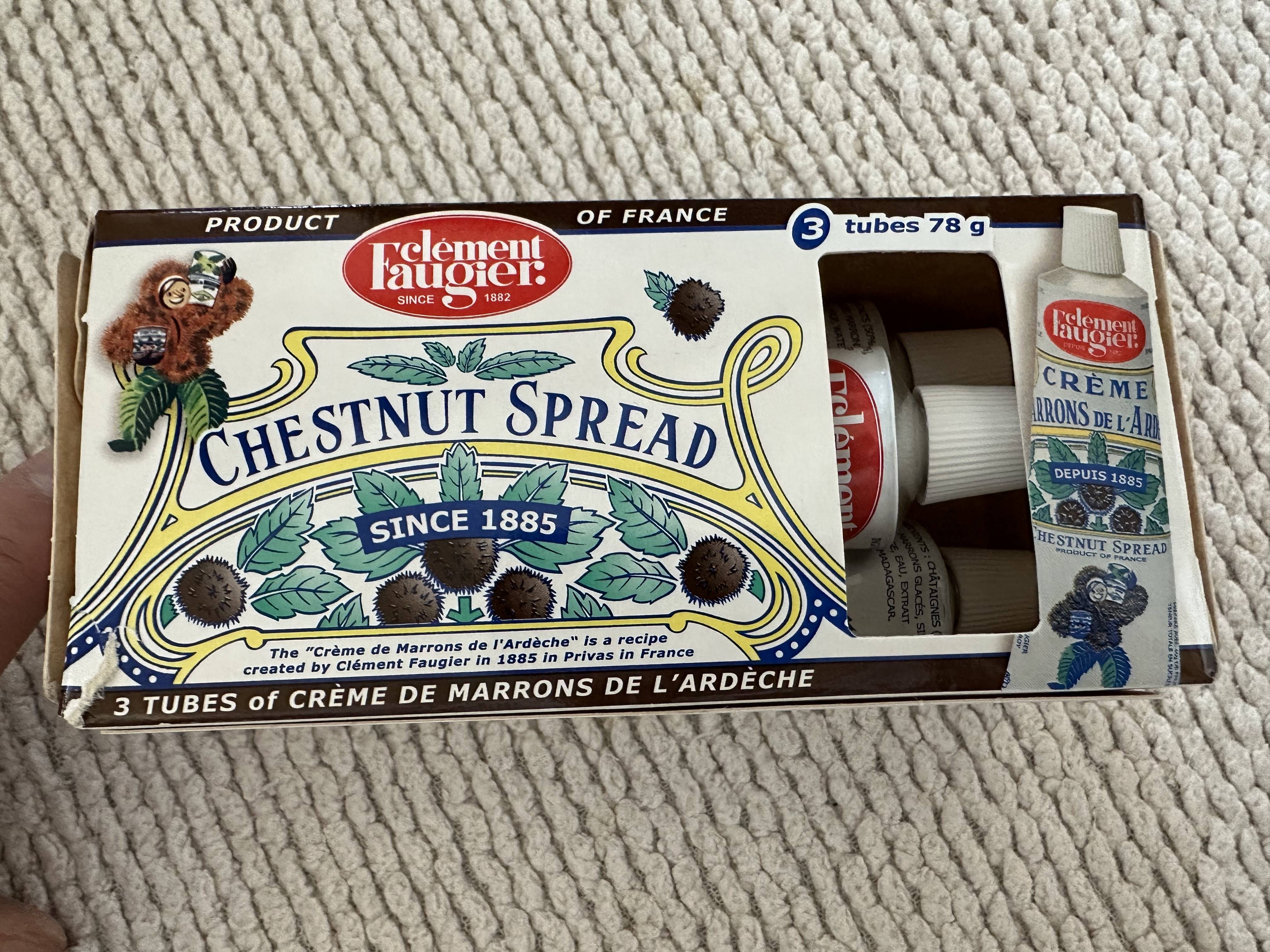 체스트넛 스프레드 밤잼