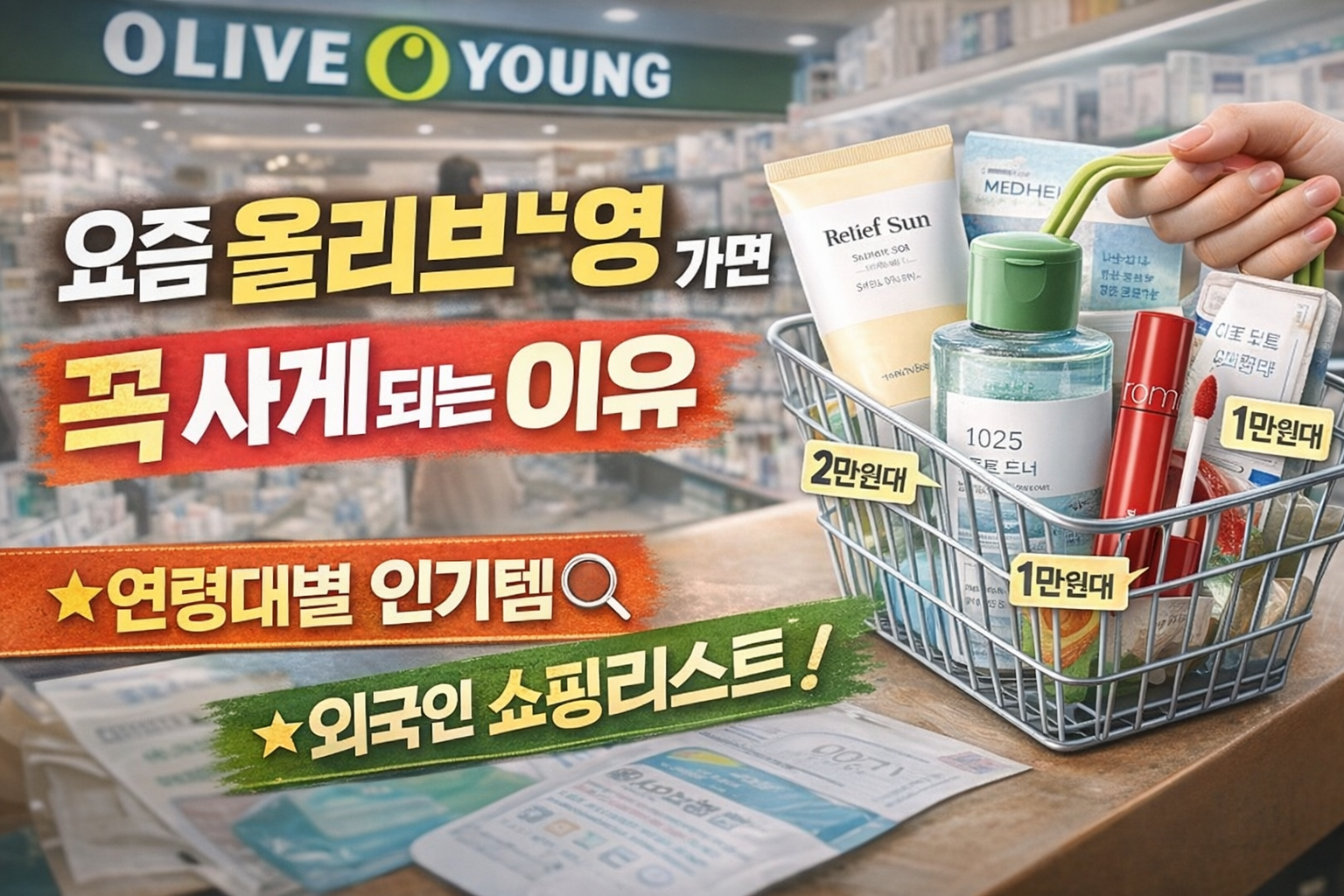 올리브영_꼭 사는 제품들