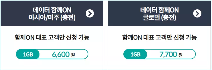 하루종일 ON 서비스 요금제