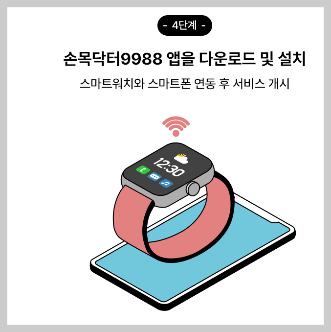 손목닥터9988 3차모집 단계