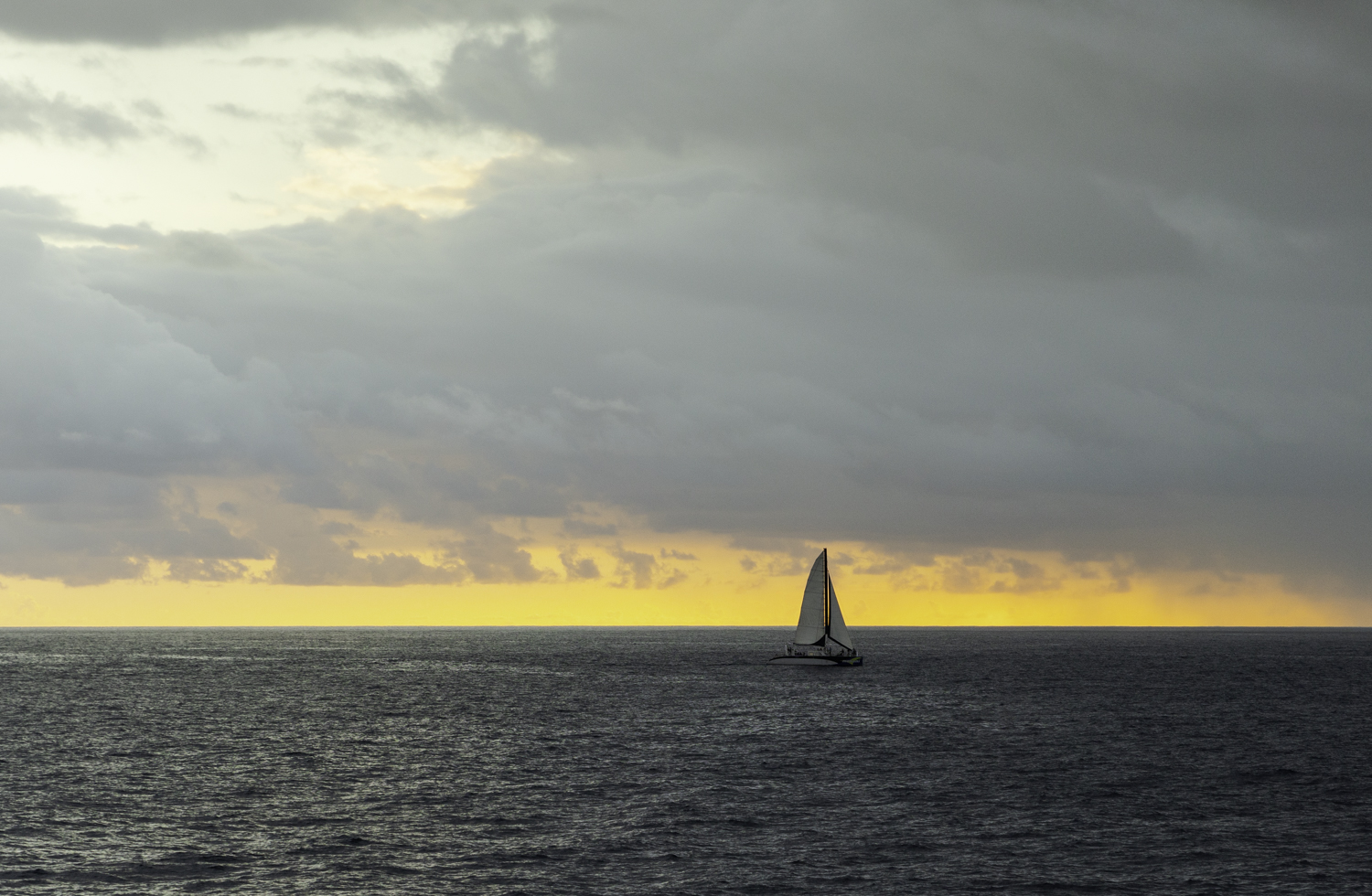 하와이 와이키키 선셋