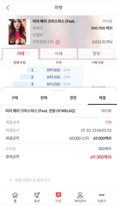 뮤직카우! 주식! 그냥 아이유가 최고!