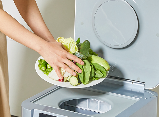 미랜 음식물처리기 지원사업 전국보기(출처-홈페이지)