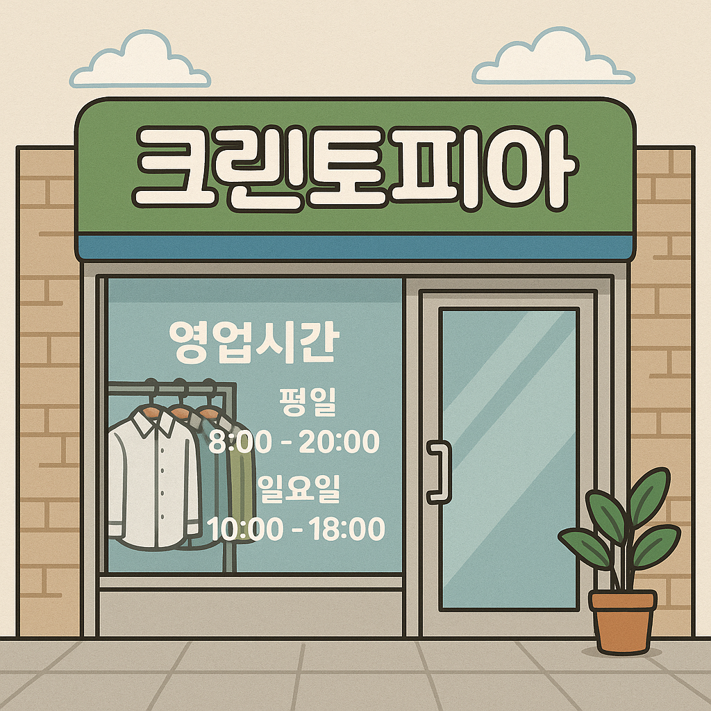 크린토피아 영업시간