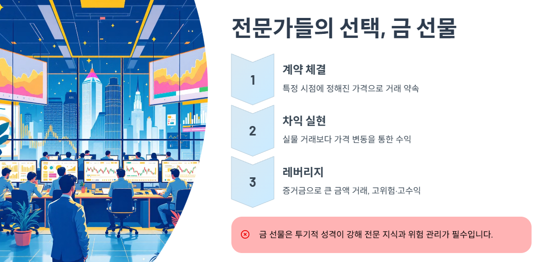 전문가들의 선택, 금 선물