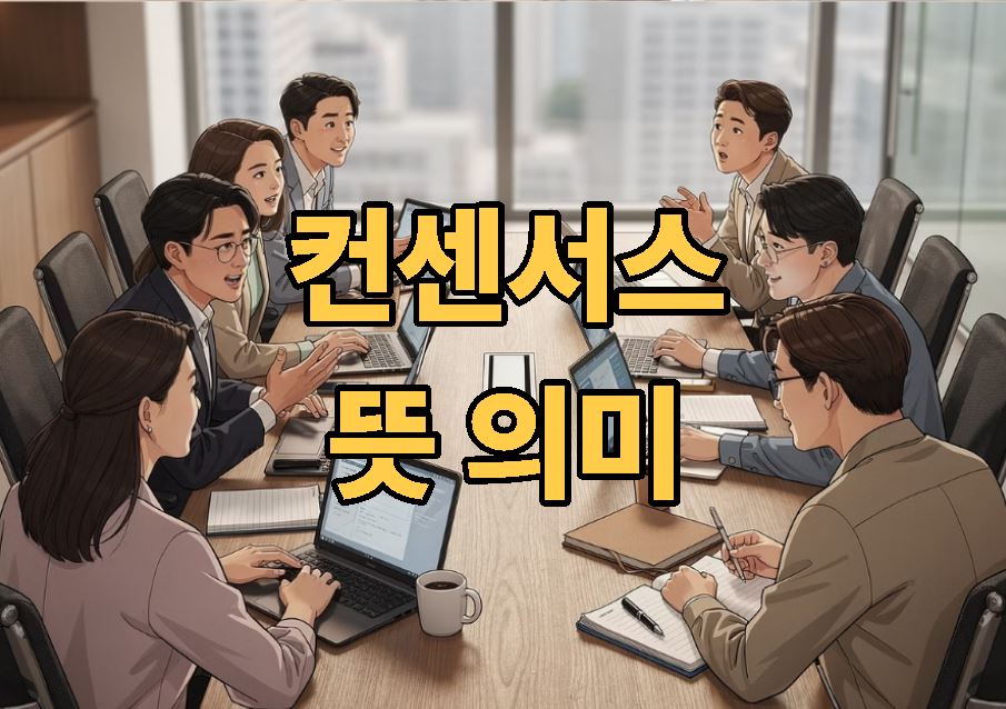 컨센서스 뜻 정의