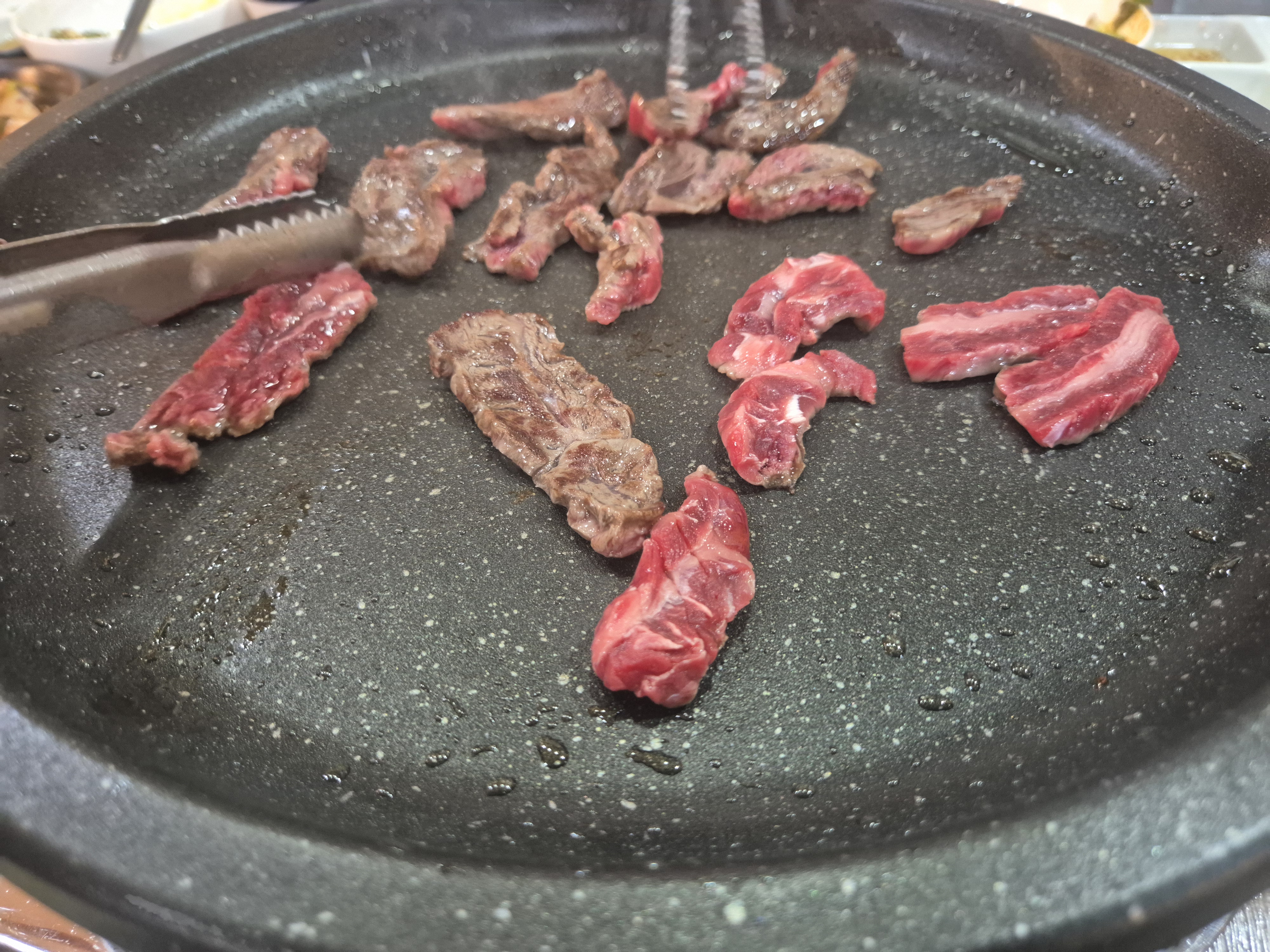 연산동 오륙회관의 갈비살