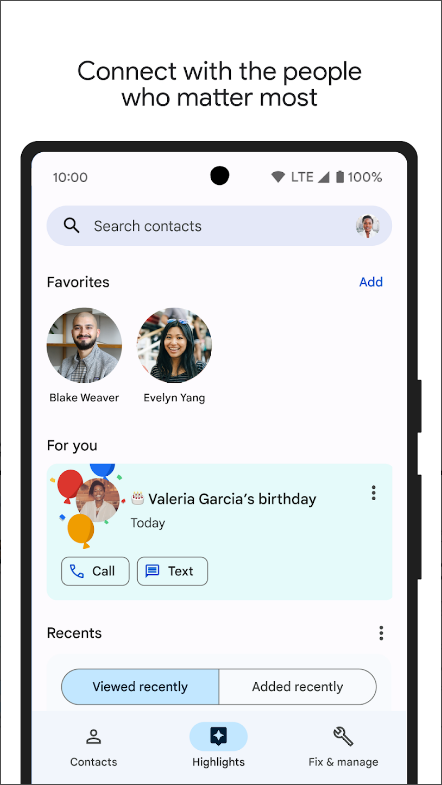 주소록, 연락처 백업 및 동기화하기
