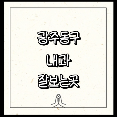 광주 동구 내과