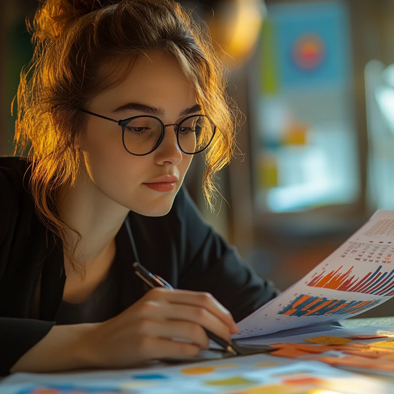 직장인이 2025년 월배당 ETF와 연금 ETF의 차이점과 투자 전략을 분석하며 현명한 자산관리를 준비하는 모습으로, 노후 대비, 수익률, 안정적인 현금 흐름 확보를 강조합니다.