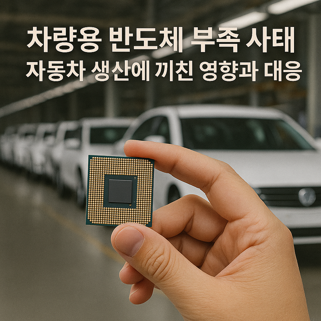 차량용 반도체 부족 사태: 자동차 생산에 끼친 영향과 대응