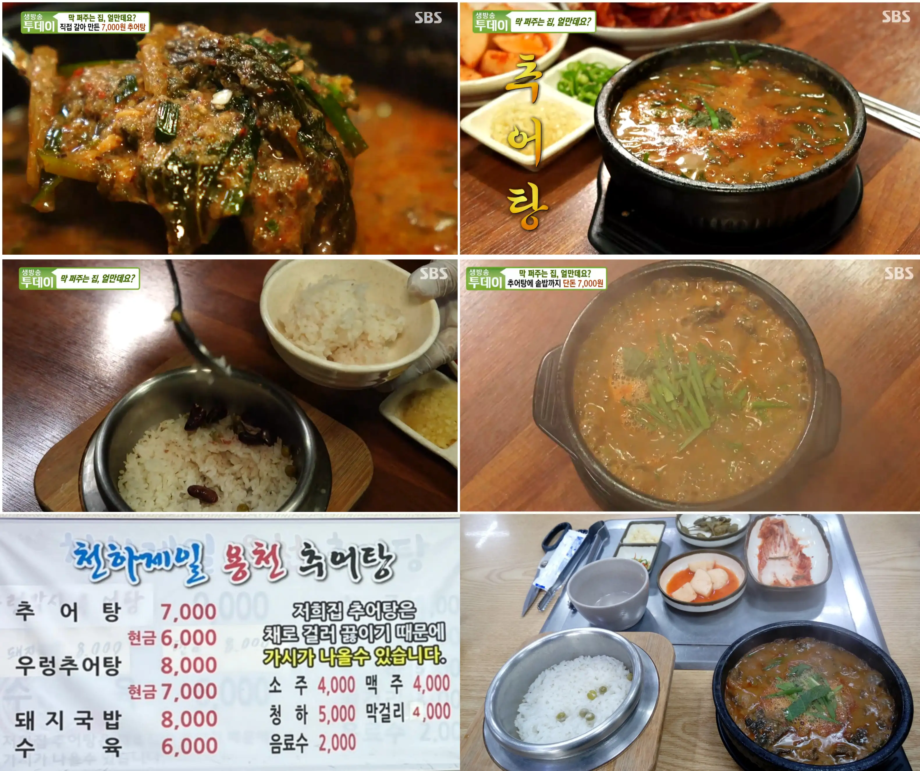 천하제일용천추어탕