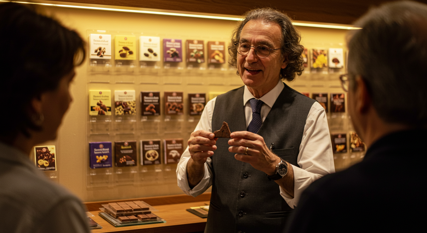 초콜릿소믈리에 카카오비율 로스팅커브 텍스처스냅